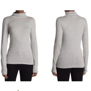 NWT Rag & Bone Grey Turtleneck Long Sleeve Size S